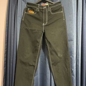 Black Contrast Jeans